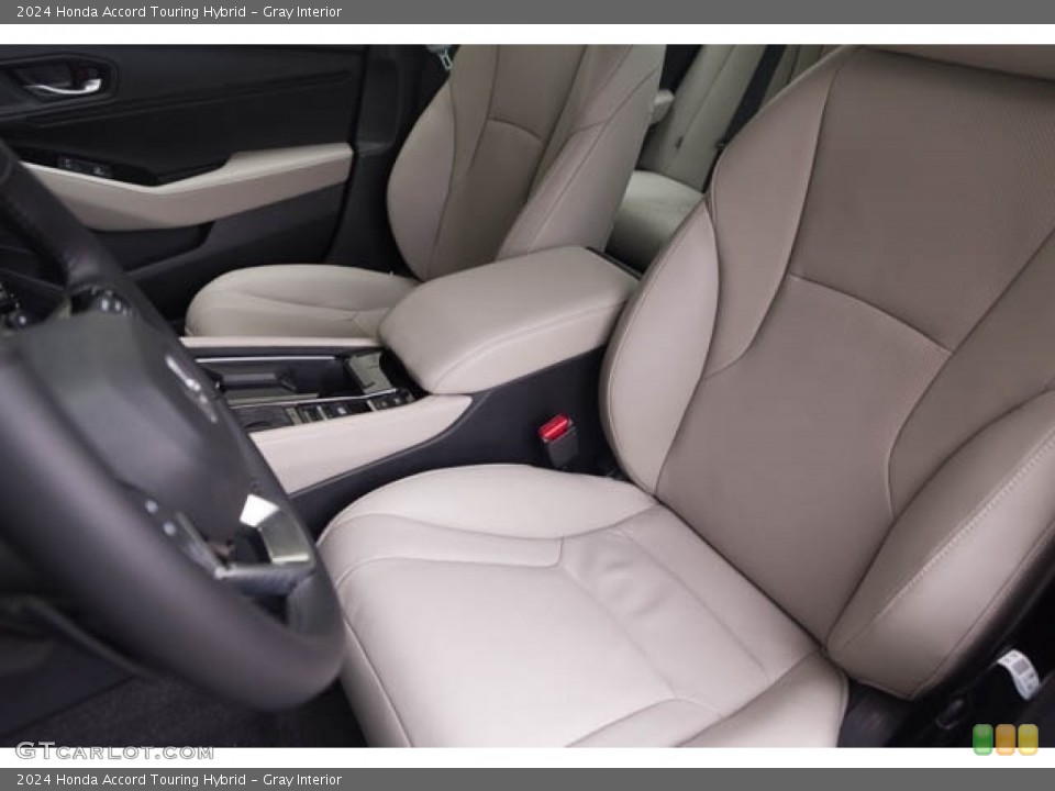 Gray Interior Front Seat for the 2024 Honda Accord Touring Hybrid #146633890