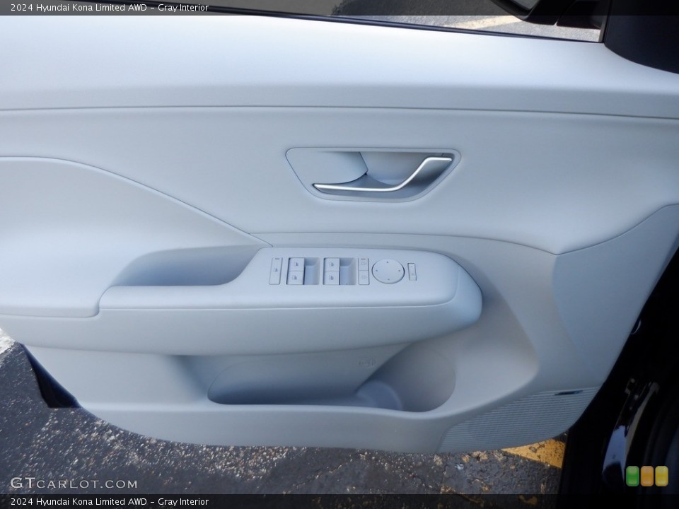 Gray Interior Door Panel for the 2024 Hyundai Kona Limited AWD #146634469