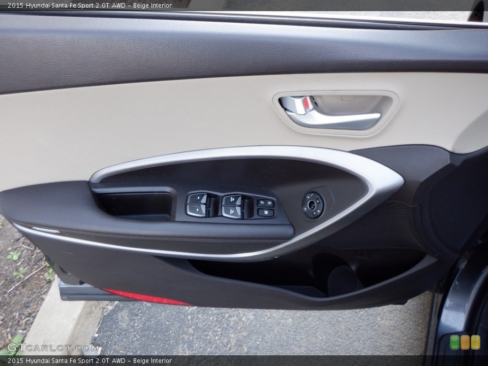 Beige Interior Door Panel for the 2015 Hyundai Santa Fe Sport 2.0T AWD #146635003