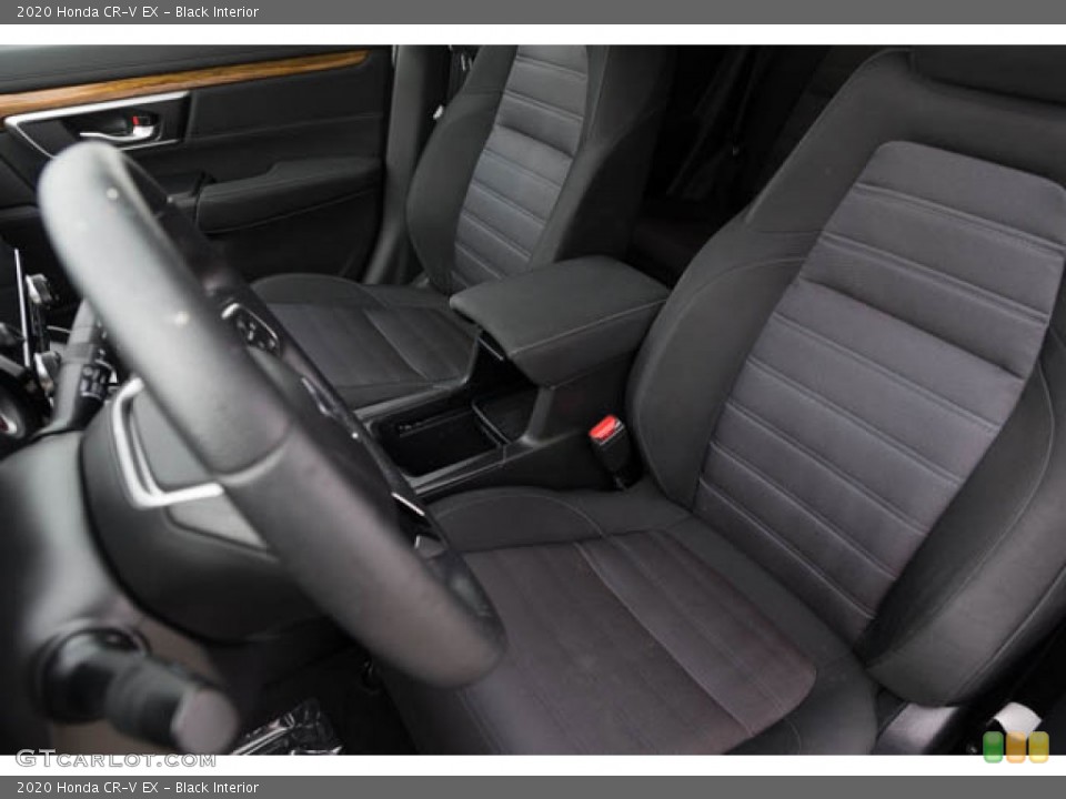 Black Interior Front Seat for the 2020 Honda CR-V EX #146635399