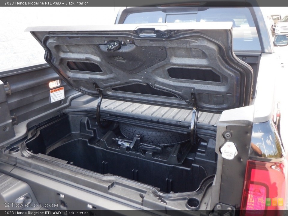 Black Interior Trunk for the 2023 Honda Ridgeline RTL AWD #146635869