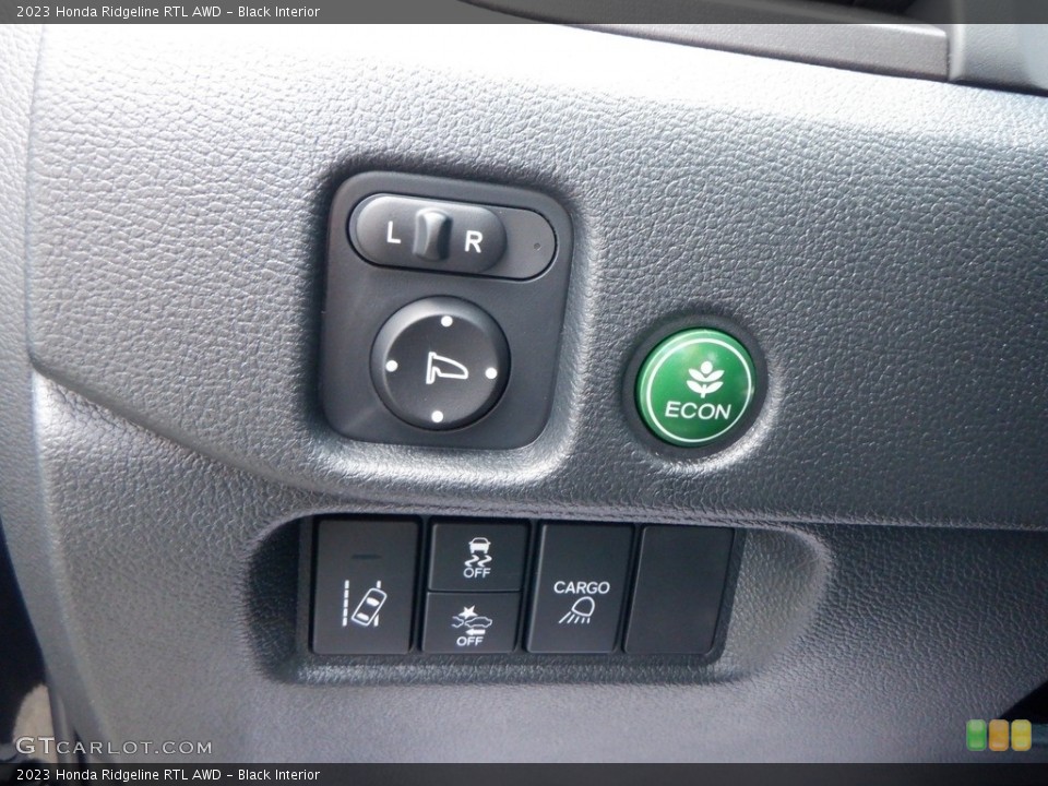 Black Interior Controls for the 2023 Honda Ridgeline RTL AWD #146635936