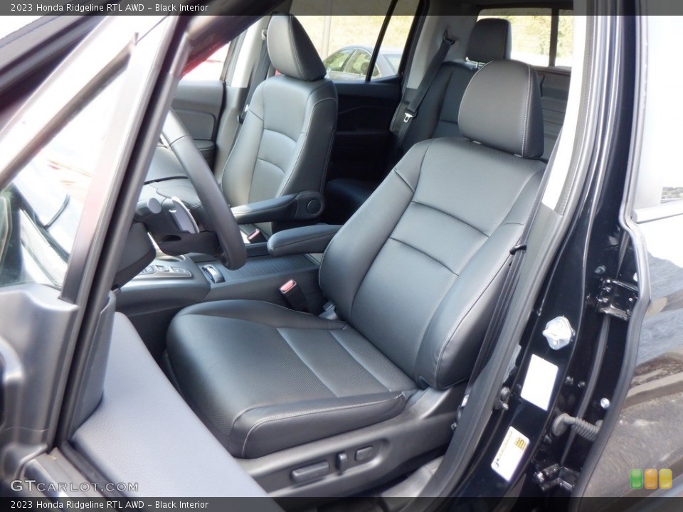 Black 2023 Honda Ridgeline Interiors