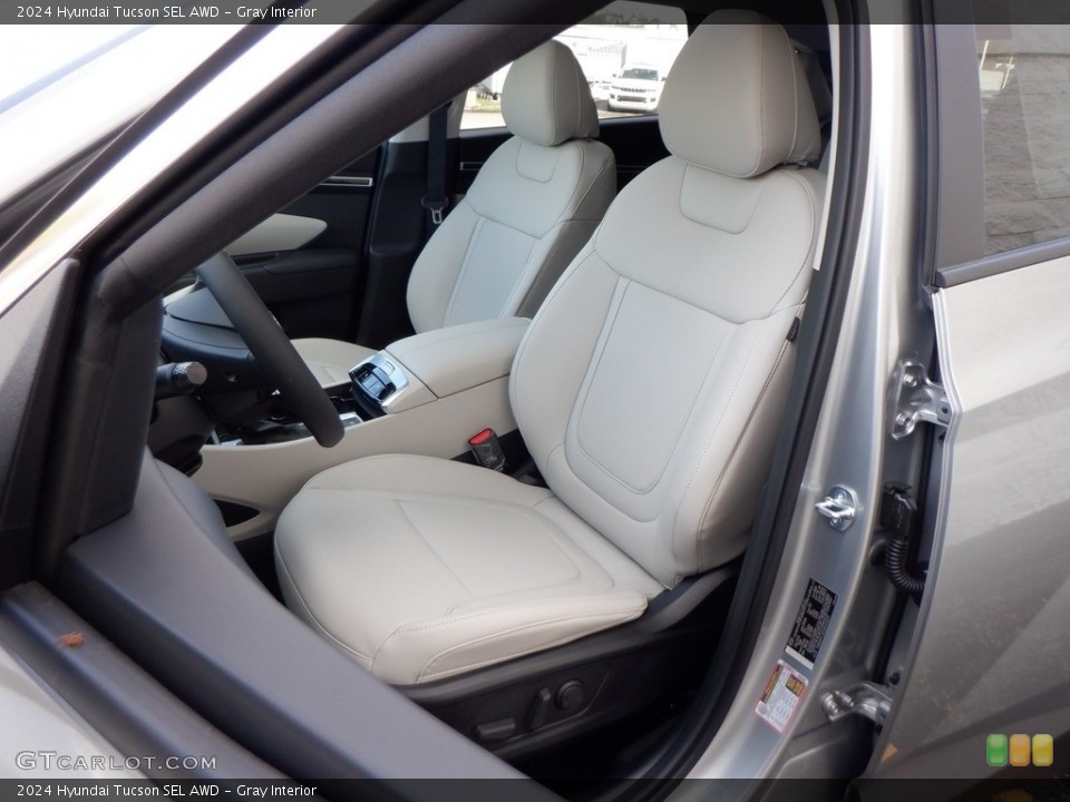 Gray Interior Front Seat for the 2024 Hyundai Tucson SEL AWD #146636023
