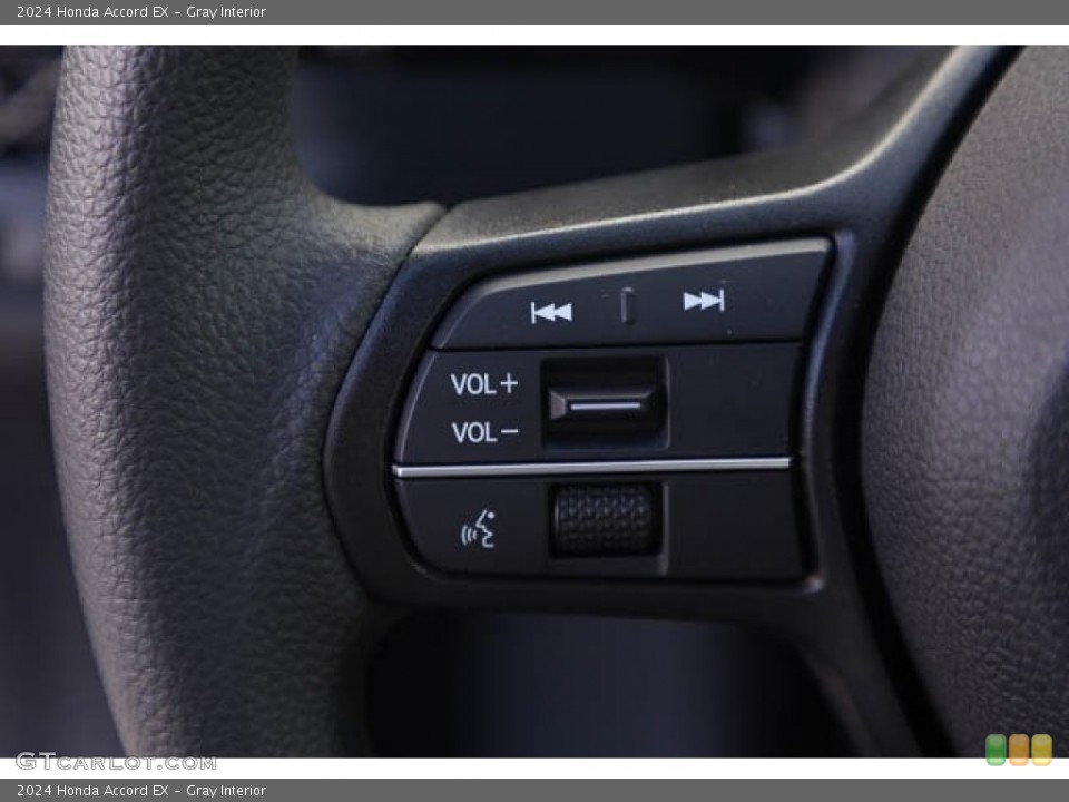 Gray Interior Steering Wheel for the 2024 Honda Accord EX #146636311