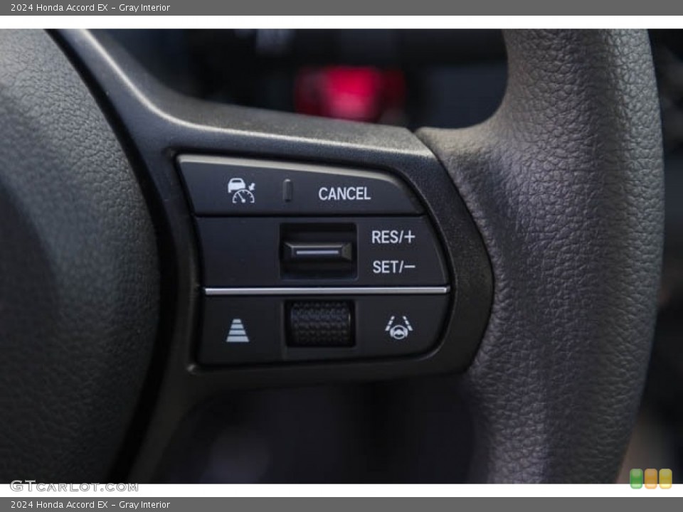 Gray Interior Steering Wheel for the 2024 Honda Accord EX #146636326