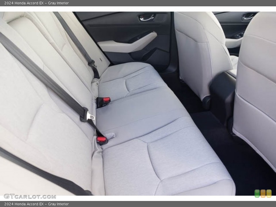 Gray Interior Rear Seat for the 2024 Honda Accord EX #146636458