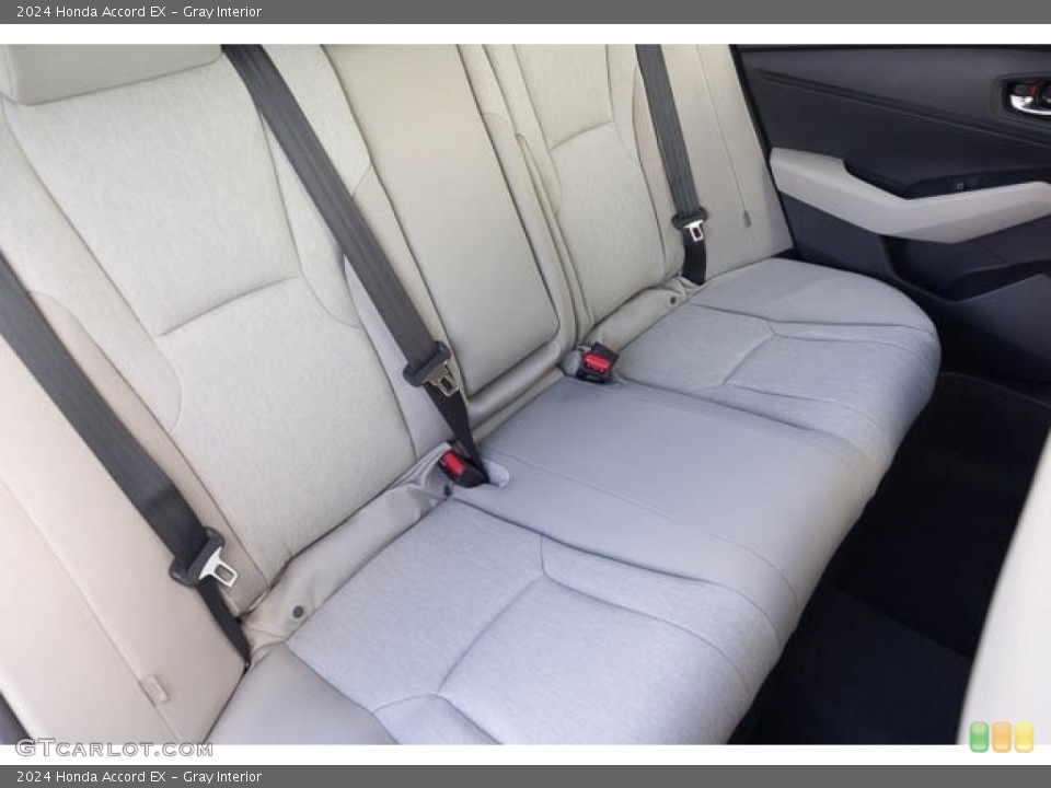 Gray Interior Rear Seat for the 2024 Honda Accord EX #146636473