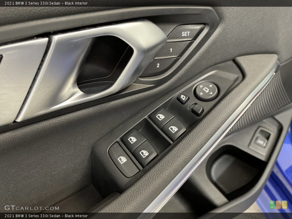 Black Interior Door Panel for the 2021 BMW 3 Series 330i Sedan #146636728