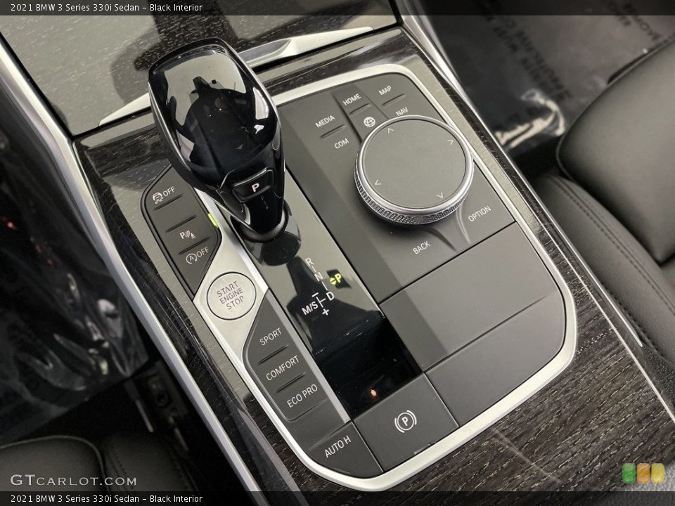 Black Interior Transmission for the 2021 BMW 3 Series 330i Sedan #146636980