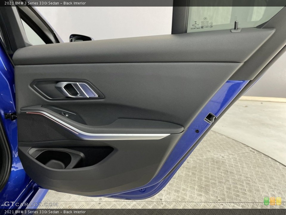 Black Interior Door Panel for the 2021 BMW 3 Series 330i Sedan #146637138