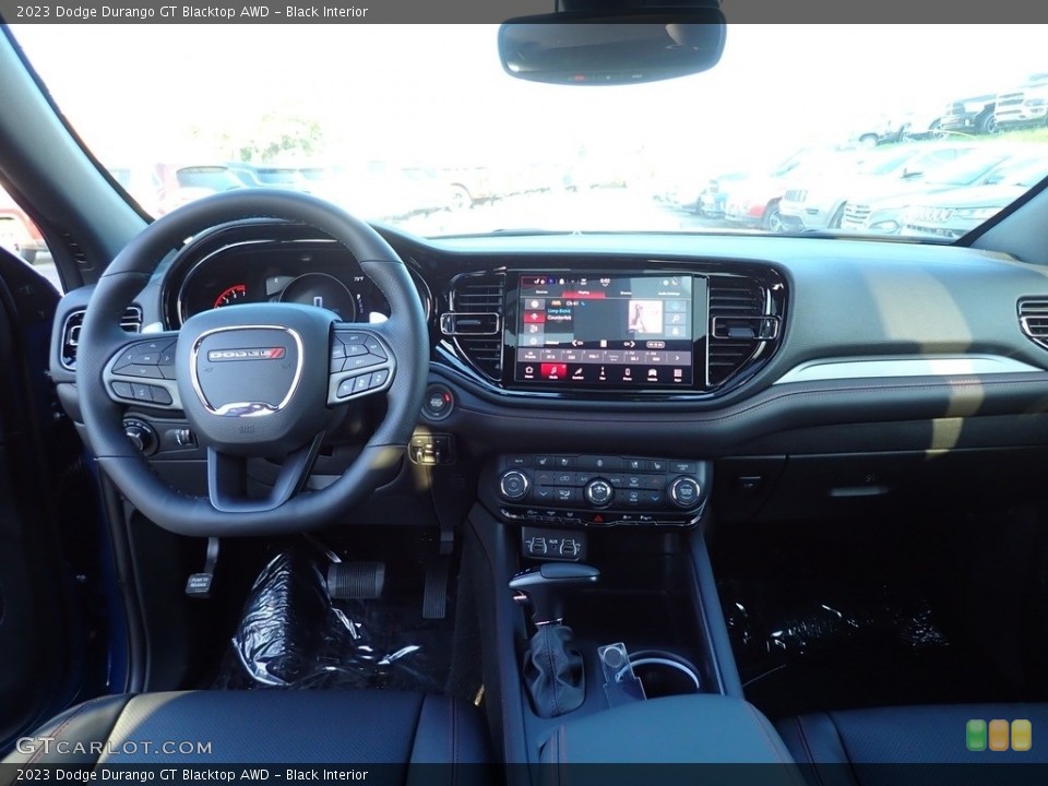 Black Interior Dashboard for the 2023 Dodge Durango GT Blacktop AWD #146637922