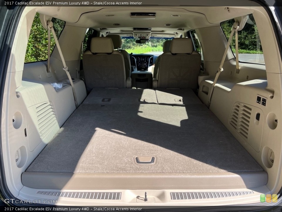 Shale/Cocoa Accents Interior Trunk for the 2017 Cadillac Escalade ESV Premium Luxury 4WD #146638504