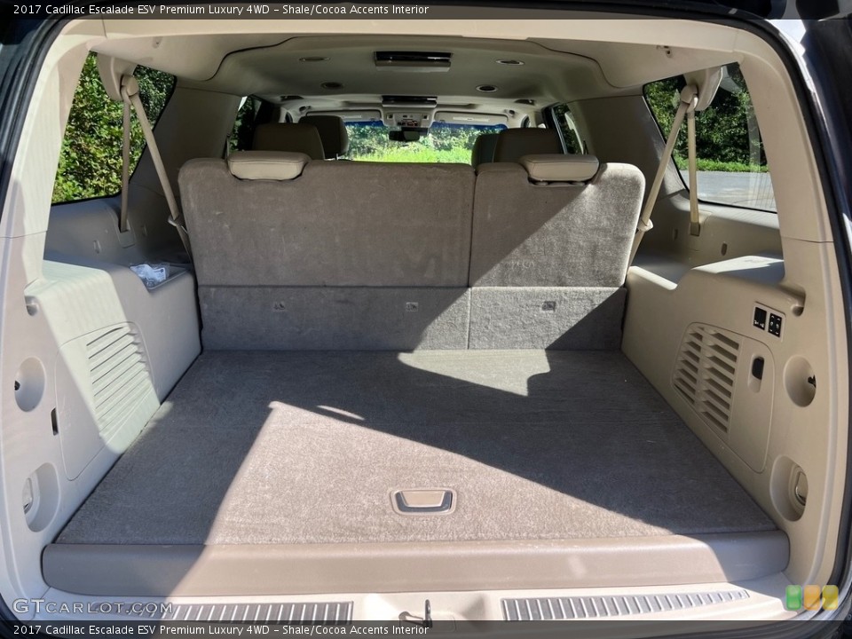 Shale/Cocoa Accents Interior Trunk for the 2017 Cadillac Escalade ESV Premium Luxury 4WD #146638528