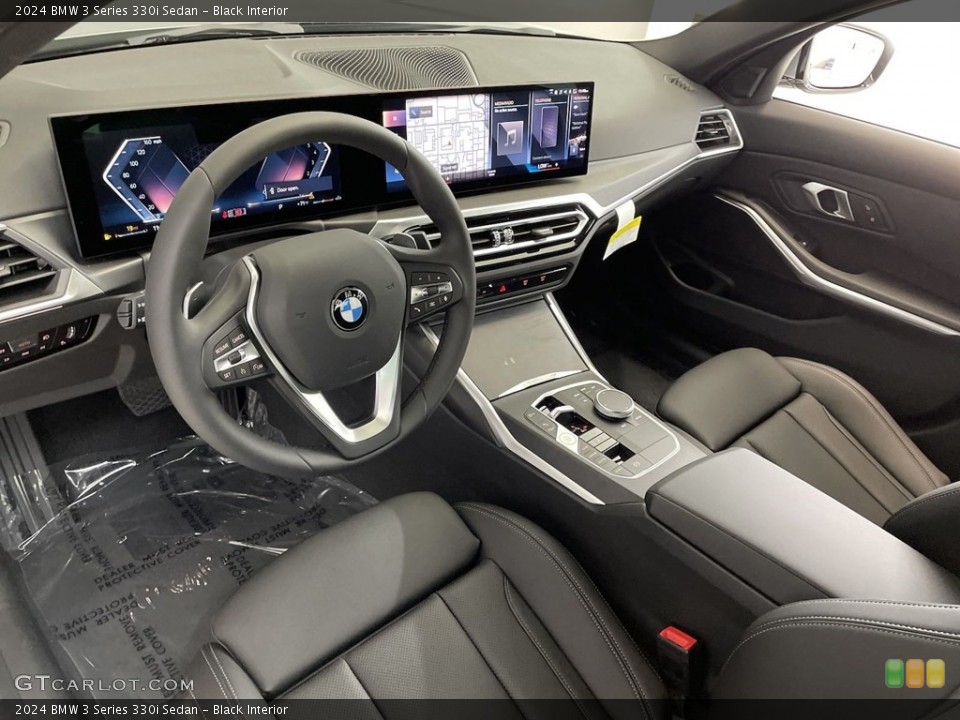 Black 2024 BMW 3 Series Interiors