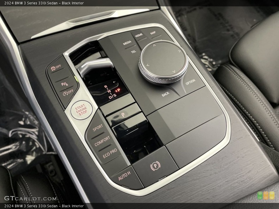 Black Interior Controls for the 2024 BMW 3 Series 330i Sedan #146639185