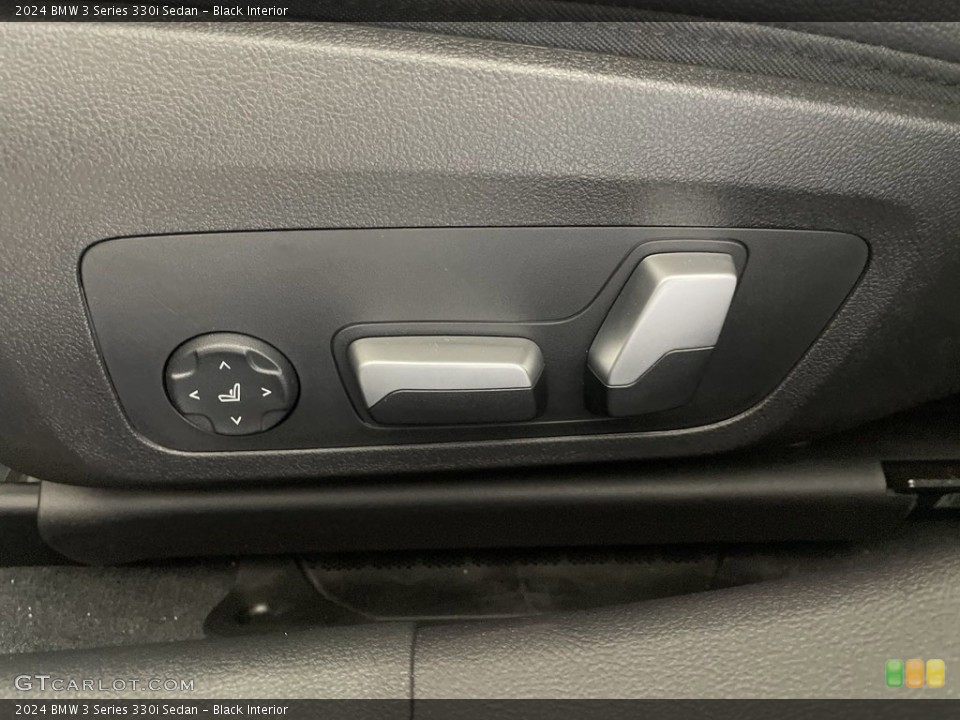 Black Interior Controls for the 2024 BMW 3 Series 330i Sedan #146639590