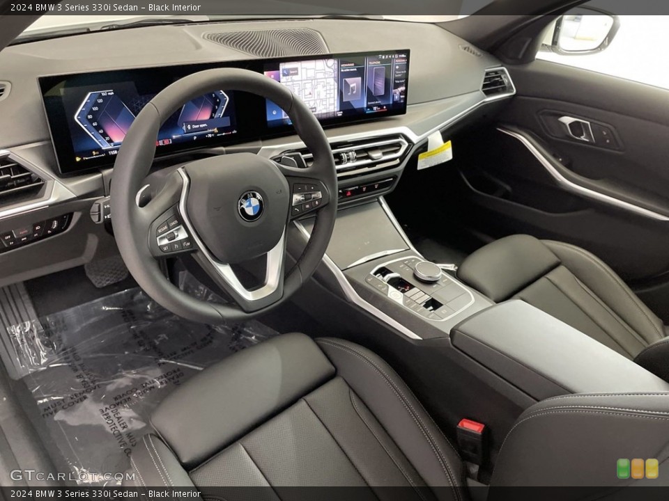 Black Interior Photo for the 2024 BMW 3 Series 330i Sedan #146640067