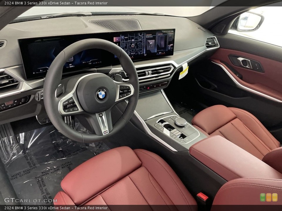 Tacora Red Interior Photo for the 2024 BMW 3 Series 330i xDrive Sedan #146640616
