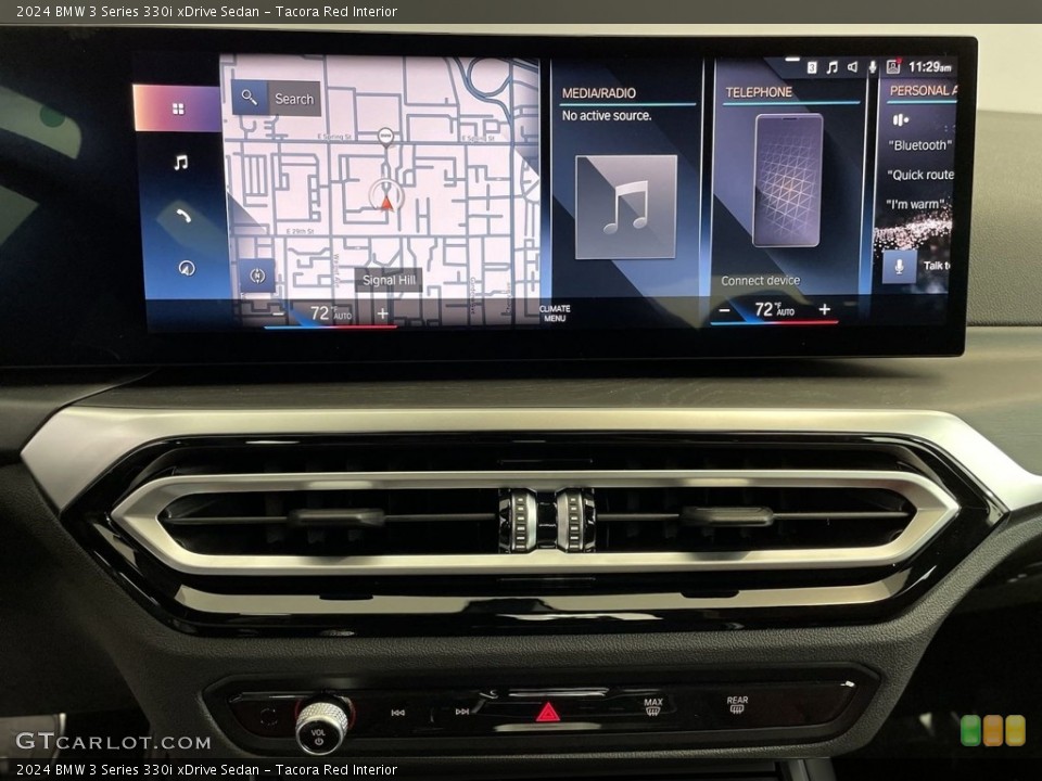 Tacora Red Interior Controls for the 2024 BMW 3 Series 330i xDrive Sedan #146640724