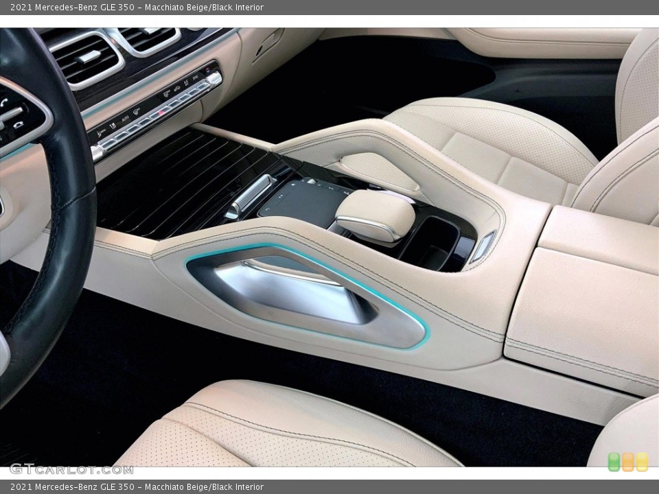 Macchiato Beige/Black Interior Transmission for the 2021 Mercedes-Benz GLE 350 #146640988