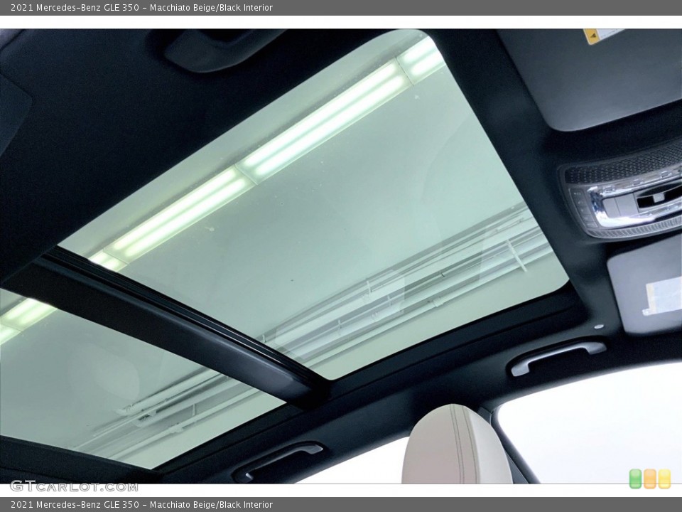 Macchiato Beige/Black Interior Sunroof for the 2021 Mercedes-Benz GLE 350 #146641093
