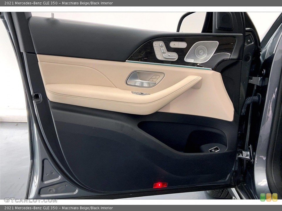 Macchiato Beige/Black Interior Door Panel for the 2021 Mercedes-Benz GLE 350 #146641108