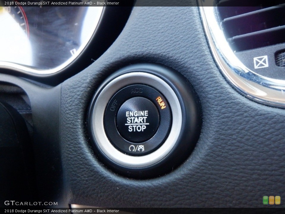 Black Interior Controls for the 2018 Dodge Durango SXT Anodized Platinum AWD #146641978