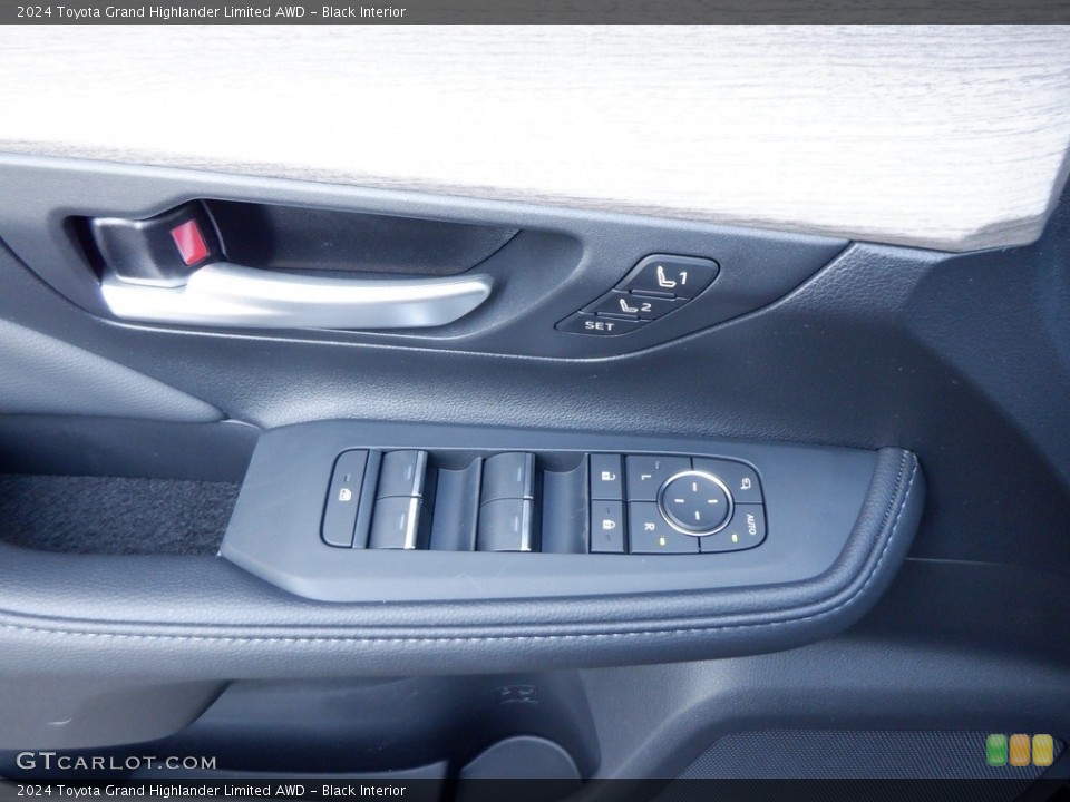 Black Interior Door Panel for the 2024 Toyota Grand Highlander Limited AWD #146642536
