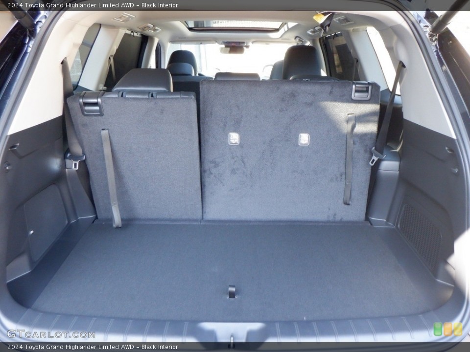 Black Interior Trunk for the 2024 Toyota Grand Highlander Limited AWD #146642656