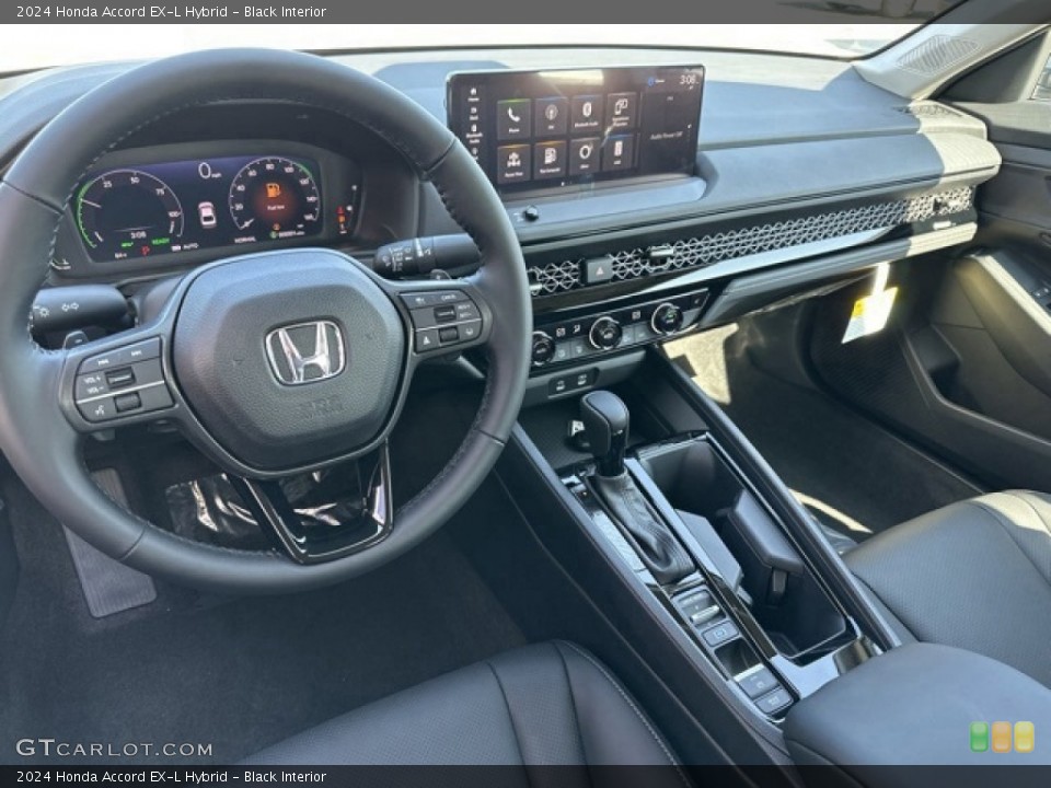 Black Interior Photo for the 2024 Honda Accord EX-L Hybrid #146642803