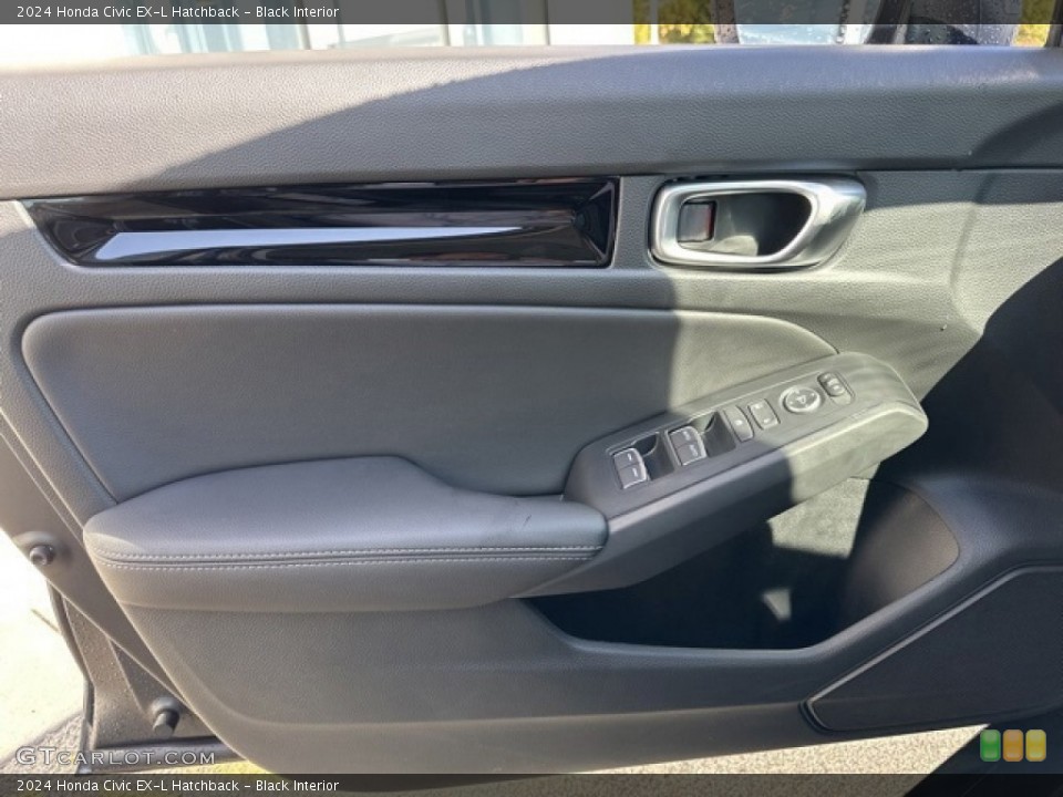 Black Interior Door Panel for the 2024 Honda Civic EX-L Hatchback #146642941