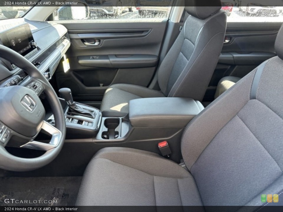 Black Interior Front Seat for the 2024 Honda CR-V LX AWD #146642980
