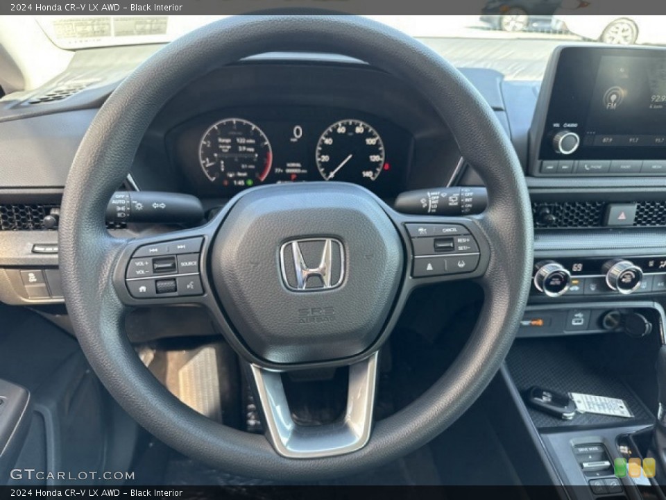 Black Interior Steering Wheel for the 2024 Honda CR-V LX AWD #146643001