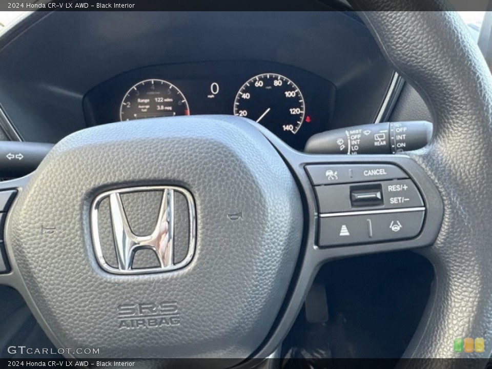 Black Interior Steering Wheel for the 2024 Honda CR-V LX AWD #146643025