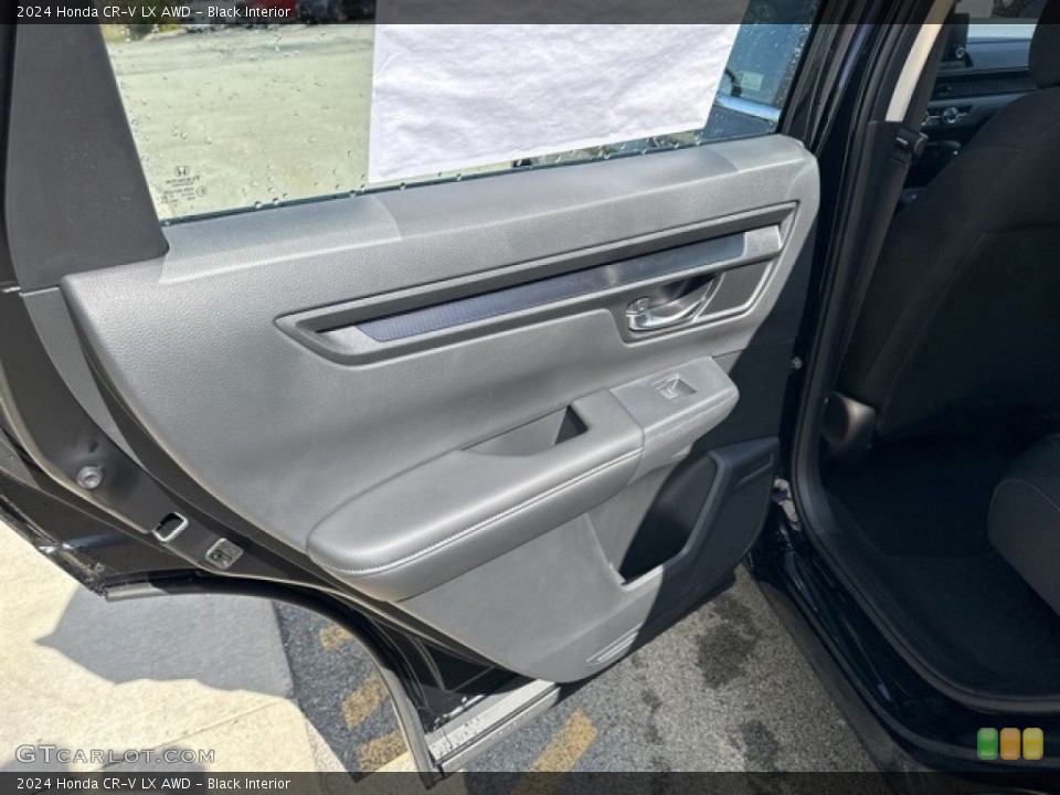 Black Interior Rear Seat for the 2024 Honda CR-V LX AWD #146643034