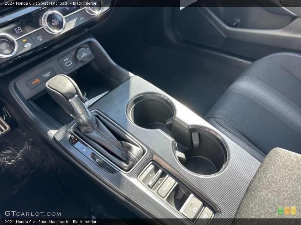 Black Interior Transmission for the 2024 Honda Civic Sport Hatchback #146643097