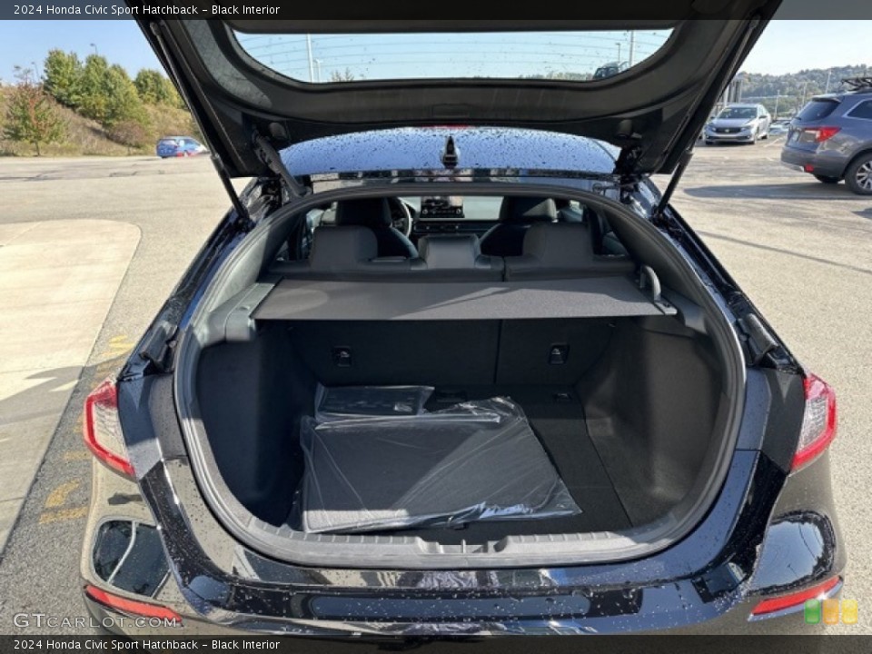 Black Interior Trunk for the 2024 Honda Civic Sport Hatchback #146643127