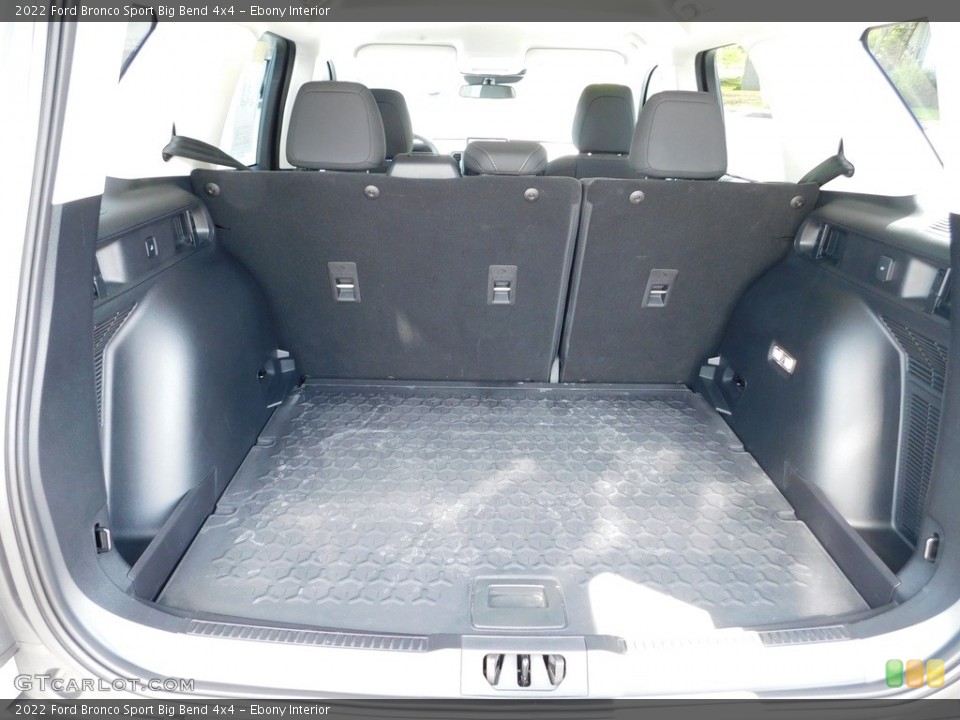 Ebony Interior Trunk for the 2022 Ford Bronco Sport Big Bend 4x4 #146644201