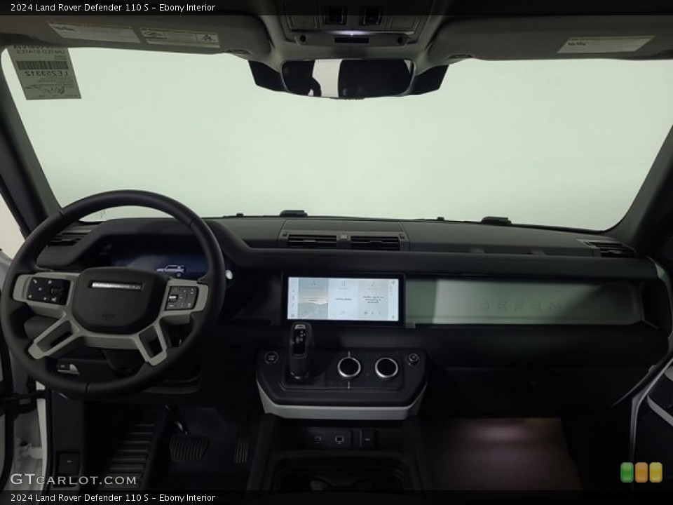 Ebony Interior Dashboard for the 2024 Land Rover Defender 110 S #146644700