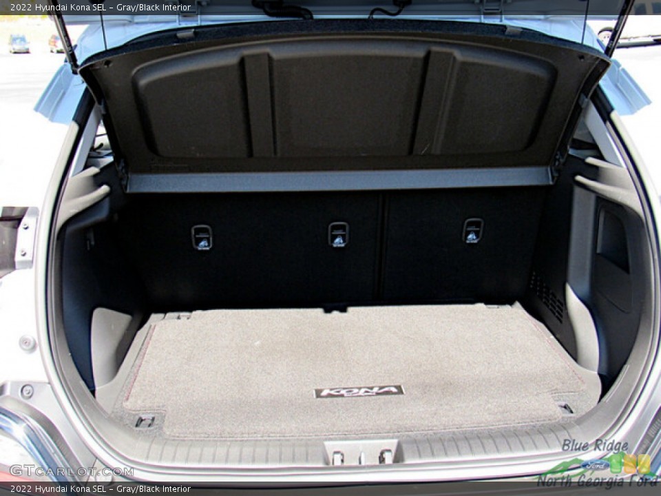 Gray/Black Interior Trunk for the 2022 Hyundai Kona SEL #146644908