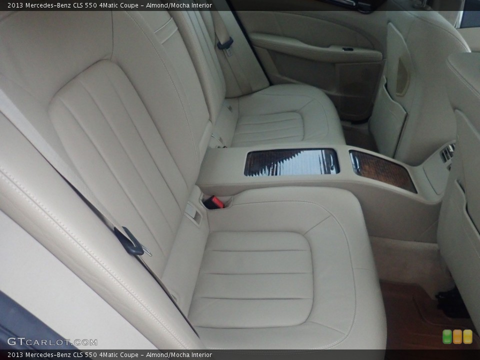 Almond/Mocha Interior Rear Seat for the 2013 Mercedes-Benz CLS 550 4Matic Coupe #146644934