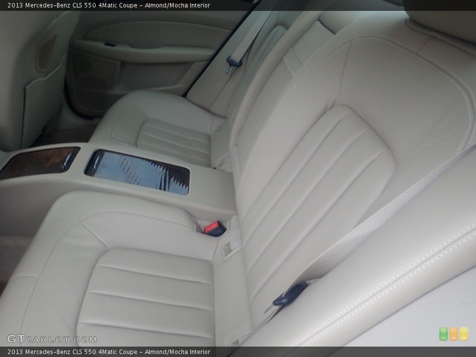 Almond/Mocha Interior Rear Seat for the 2013 Mercedes-Benz CLS 550 4Matic Coupe #146644976