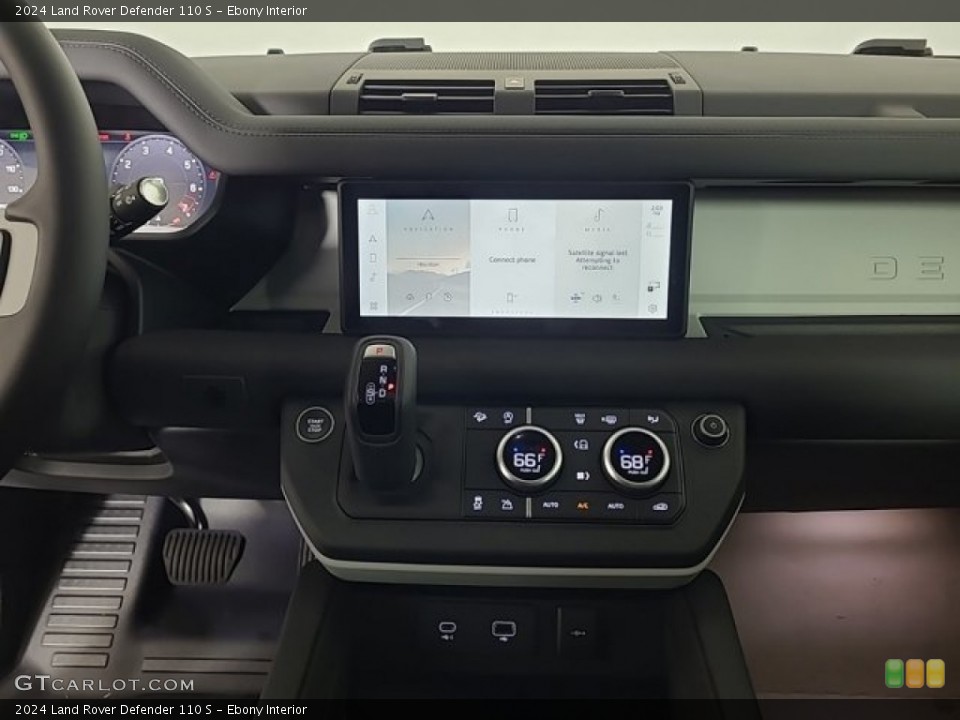 Ebony Interior Controls for the 2024 Land Rover Defender 110 S #146645020