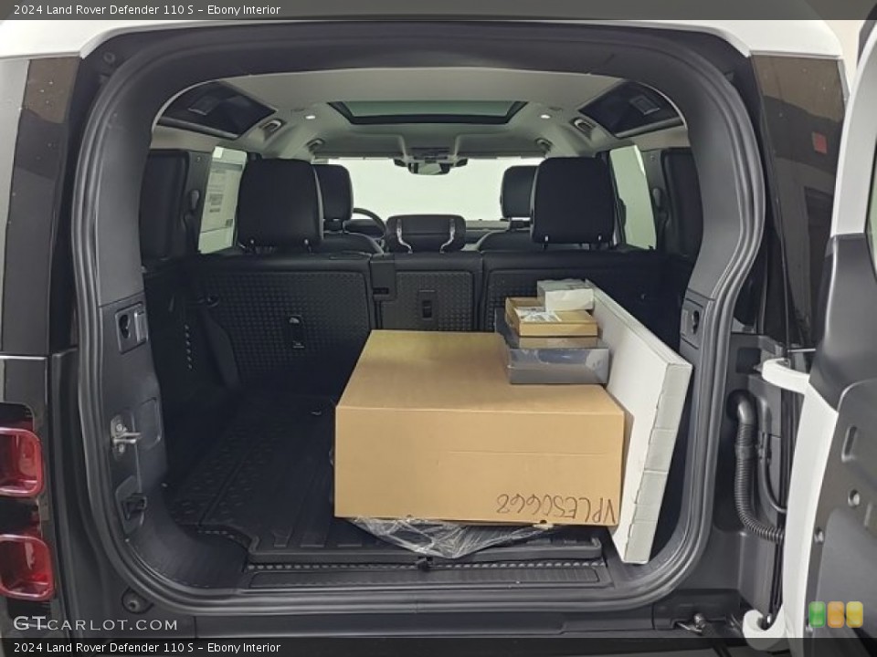 Ebony Interior Trunk for the 2024 Land Rover Defender 110 S #146645198