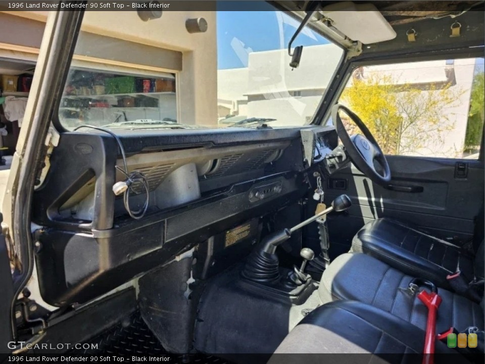 Black 1996 Land Rover Defender Interiors