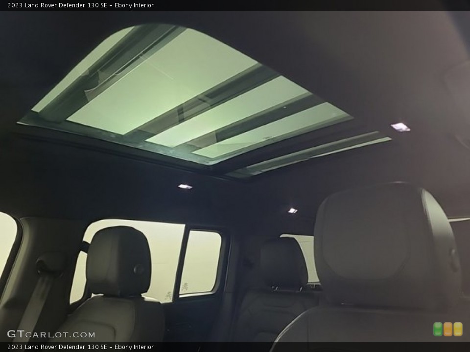 Ebony Interior Sunroof for the 2023 Land Rover Defender 130 SE #146645749