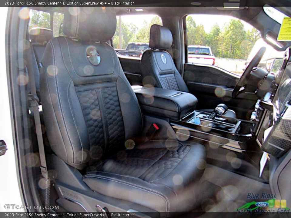 Black Interior Photo for the 2023 Ford F150 Shelby Centennial Edition SuperCrew 4x4 #146646194