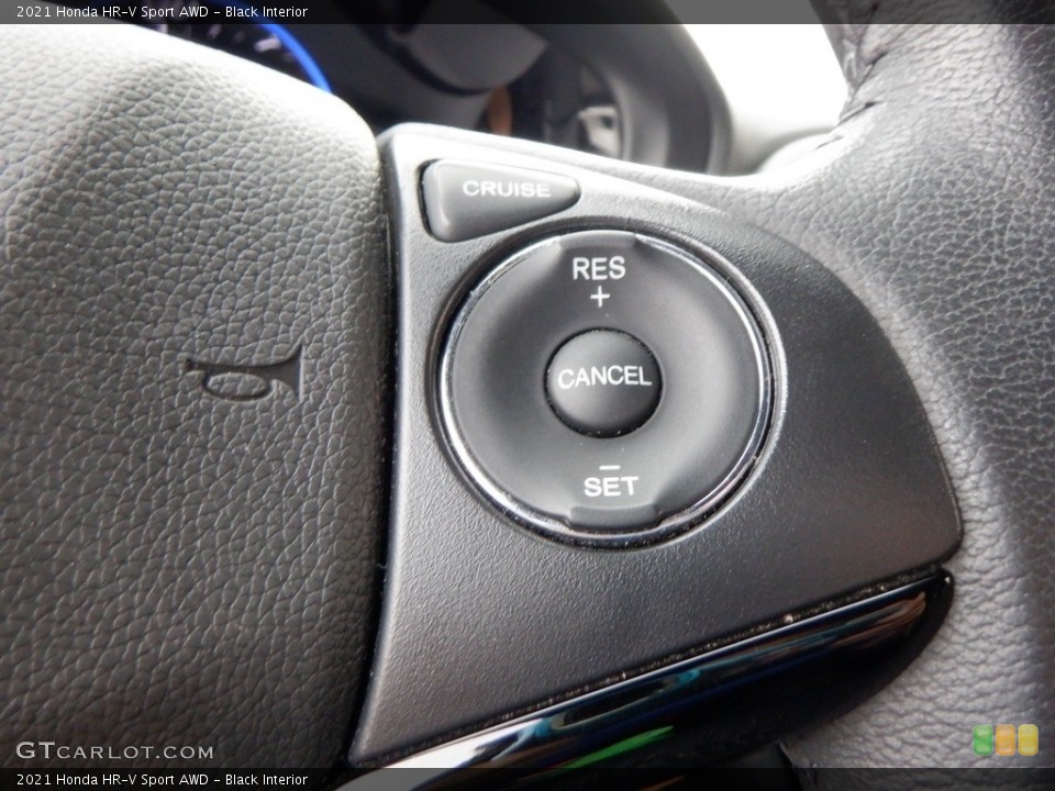 Black Interior Steering Wheel for the 2021 Honda HR-V Sport AWD #146646421