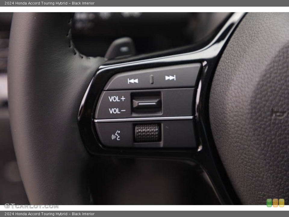 Black Interior Steering Wheel for the 2024 Honda Accord Touring Hybrid #146646703